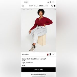 Universal Standard Seine Jeans